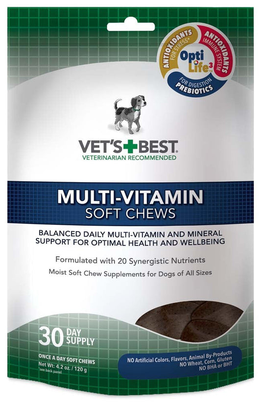Vet's Best Multi-Vitamins Soft Chews 1ea/30 Chews, 4,2 oz