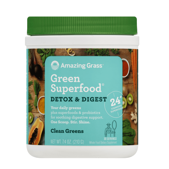 Amazing Grass Detox & Digest Clean Greens Green Superfood