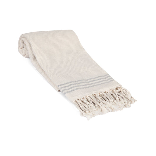 Whisper Weight Natural Turkish Bath Towel