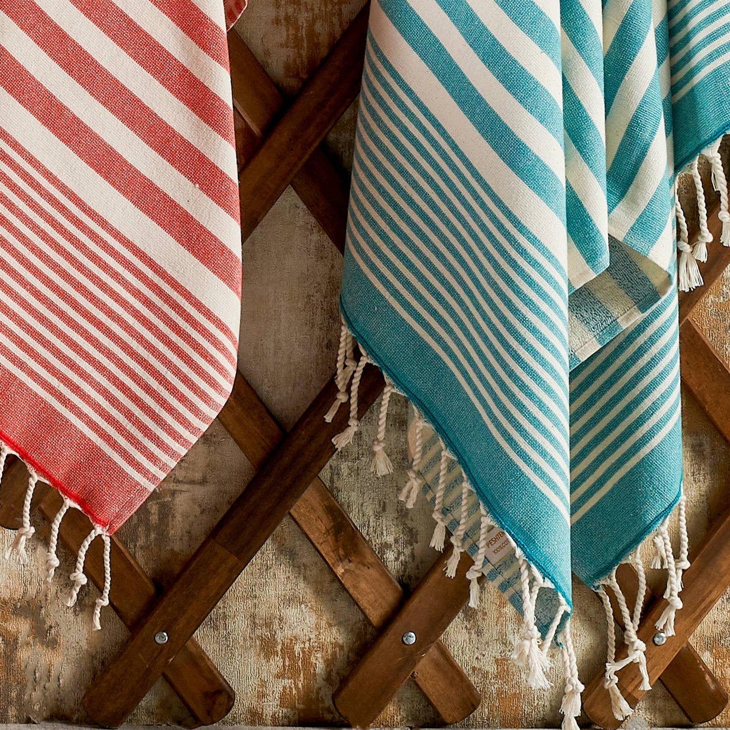 Terry-backed Turkish Towels