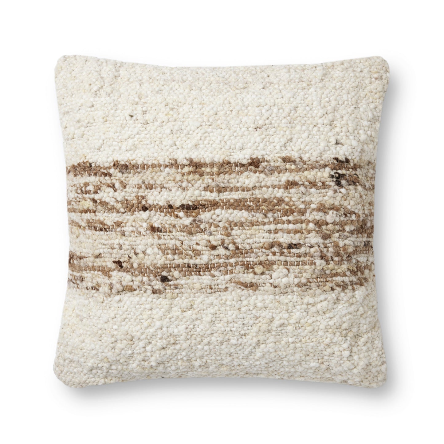 Amber Lewis Marie Pal0031 Ivory / Camel Pillow