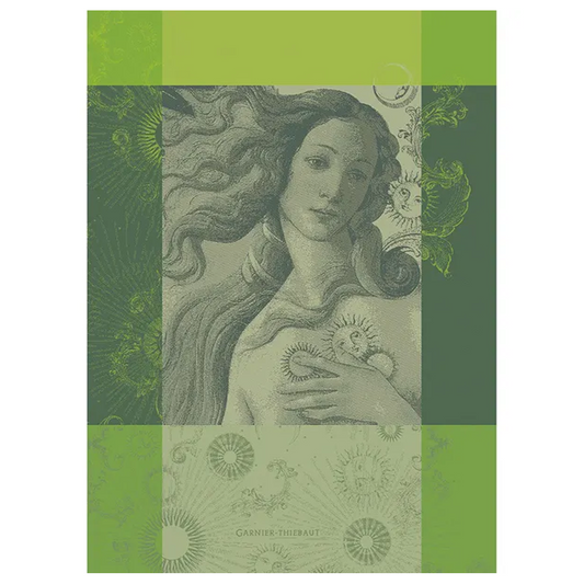 Venus De Boticelli Garnier Thiebaut French Tea Towel