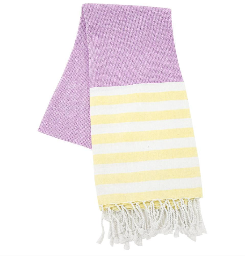 Striped Fringed Beach Towels
