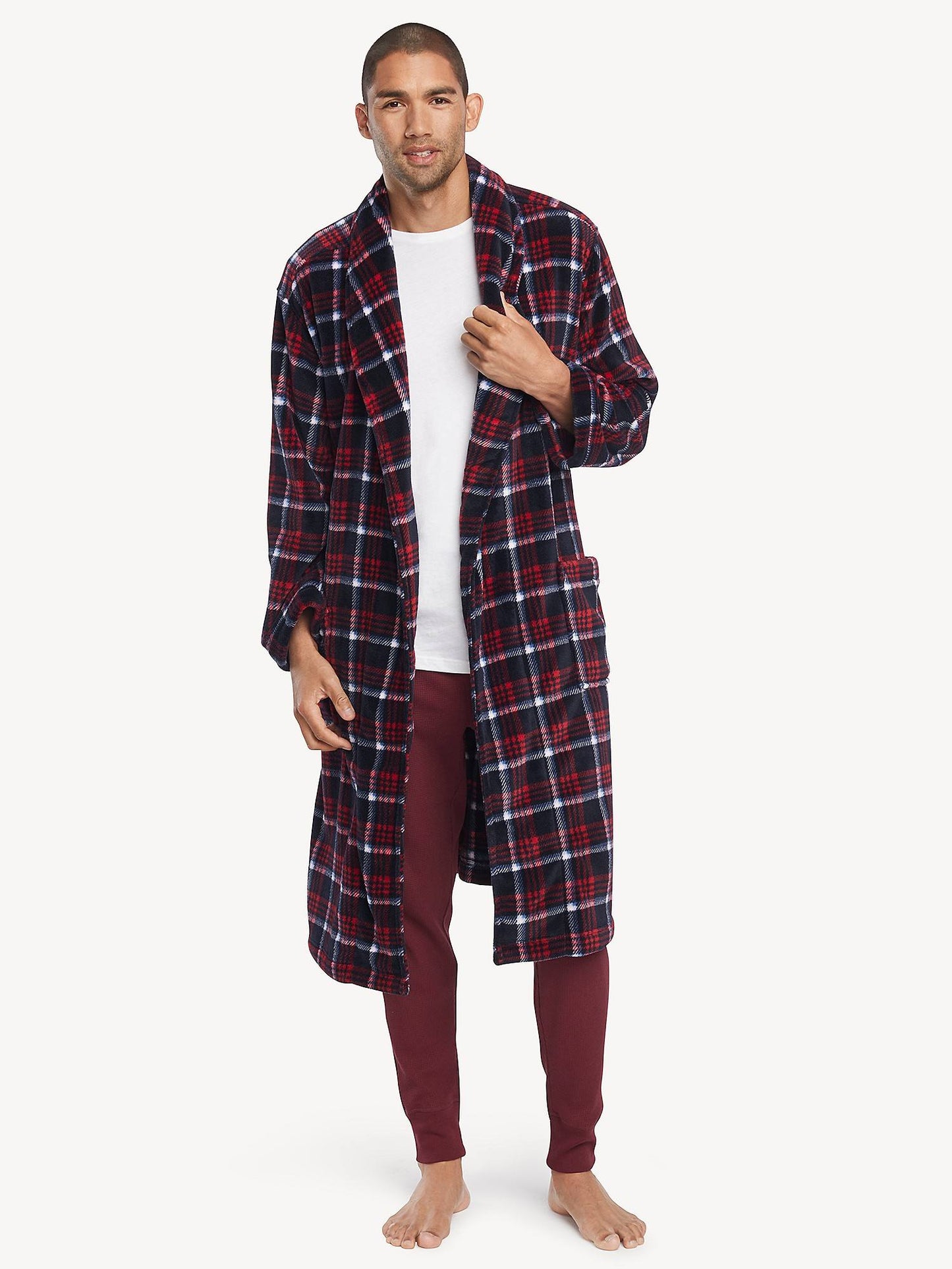 Tommy Hilfiger Men's Cozy Fleece Robe