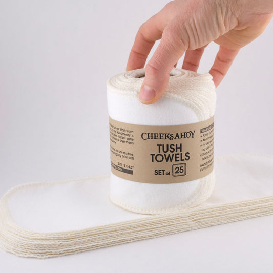 Tush Towels • Reusable Toilet Tissue •