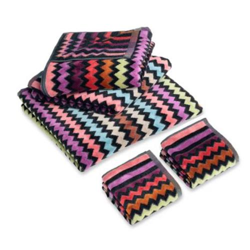 Warner Cotton Chevron Motif Towels by Missoni Home Bath Towels & Washcloths Missoni Home Hand (16" x 27") 159