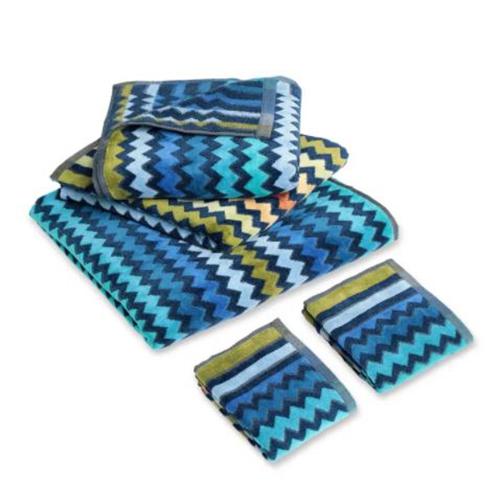 Warner Cotton Chevron Motif Towels by Missoni Home Bath Towels & Washcloths Missoni Home Hand (16" x 27") 170