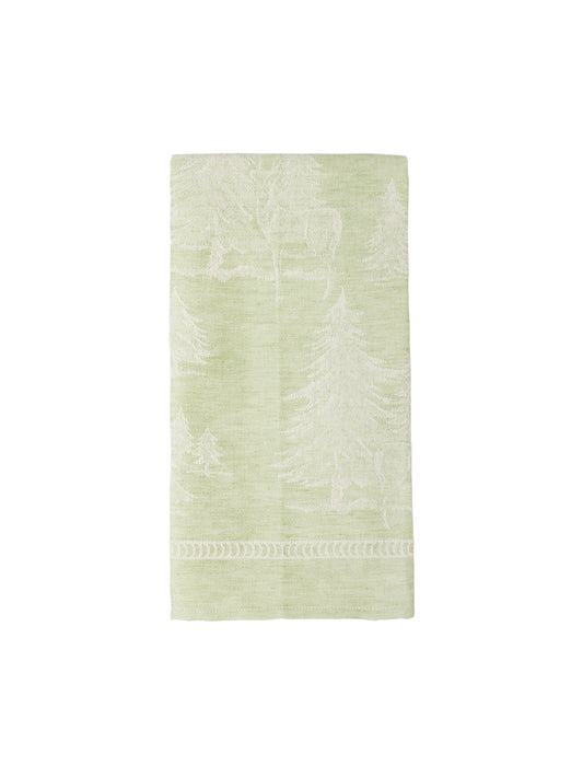 Woodlands Forest Guest Towel Woodlands Green Weston Table