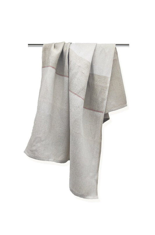 Yarn Dyed 100% Linen Bath Towels col. Nature