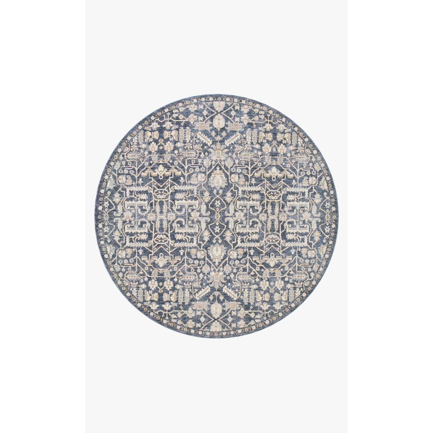 Amber Lewis Zuma Blue/Ivory Rug
