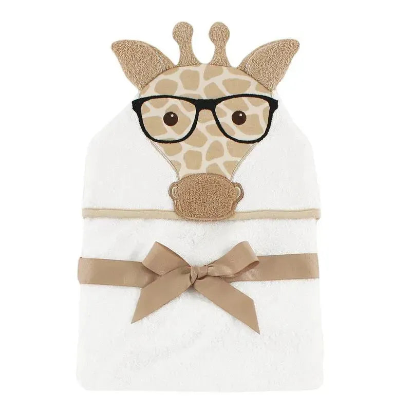 Baby Vision Animal Hooded Towel, Nerdy Giraffe