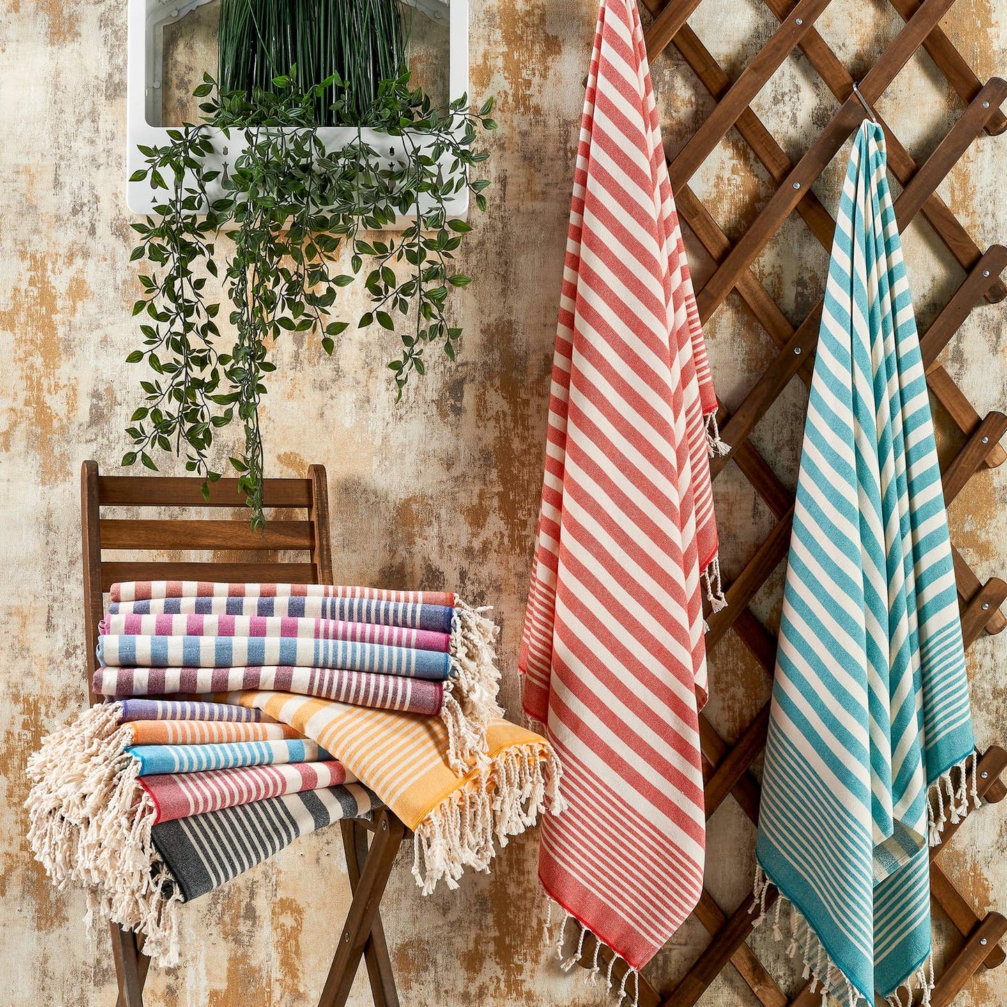 Terry-backed Turkish Towels