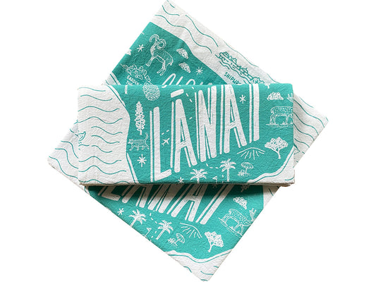 Aloha from Lanai Tea Towel