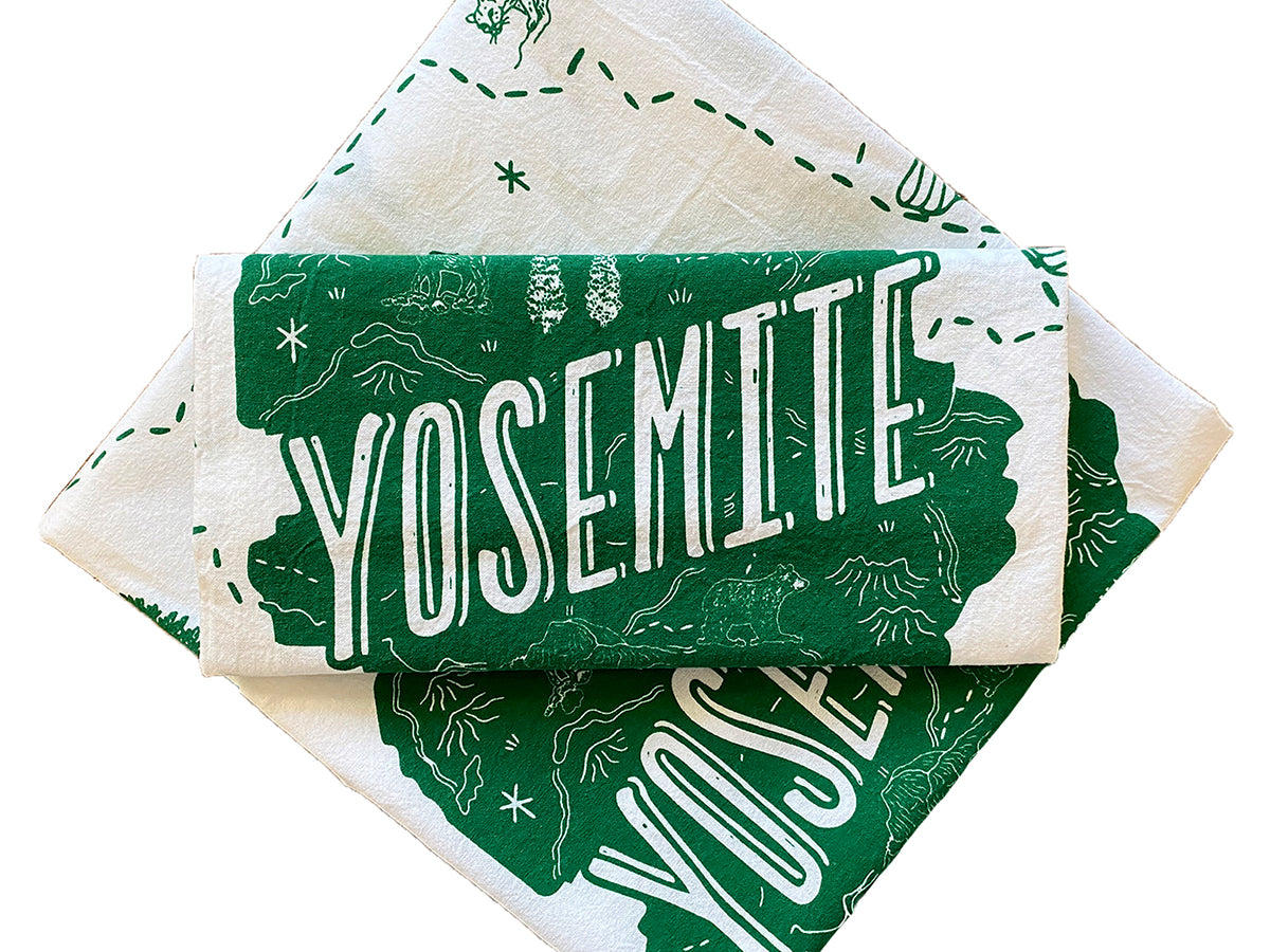 Yosemite National Park Tea Towel