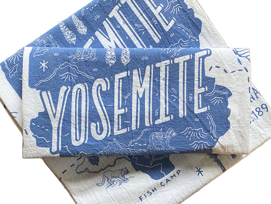 Yosemite National Park Tea Towel