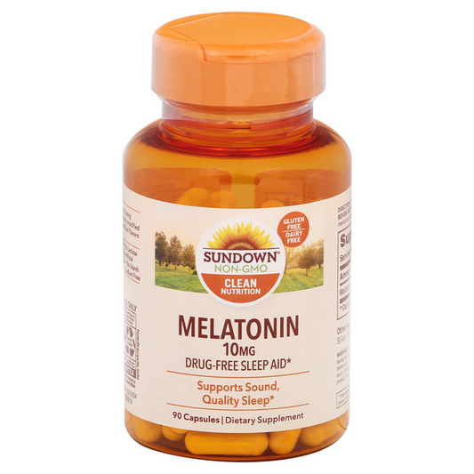 Sundown Naturals Melatonin Capsules 10mg