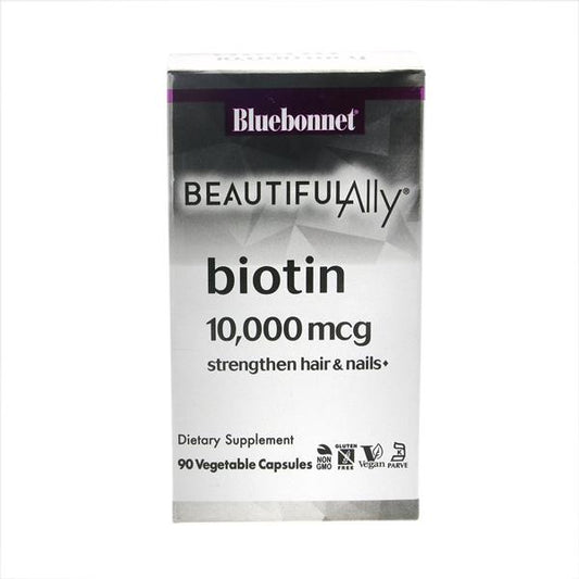 Bluebonnet Beautiful Ally Biotin 10,000 mcg