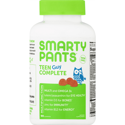 SmartyPants Teen Guy Complete Multi Function Gummies