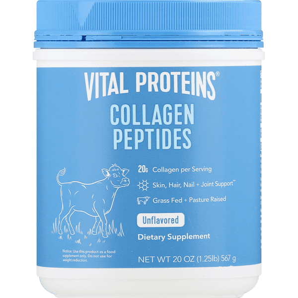 Vital Proteins Collagen Peptides, Unflavored Powder