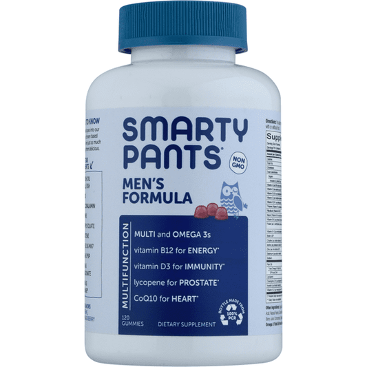 SmartyPants Men's Complete Multivitamin Gummies