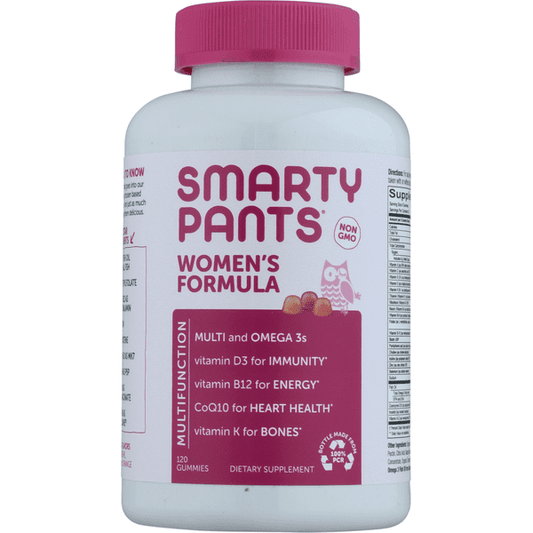 SmartyPants Women's Complete Multivitamin Gummies