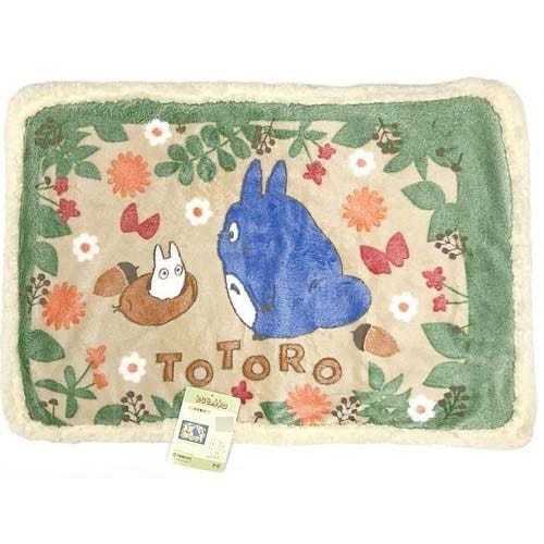 Totoro In the Bushes (Medium Size Sherpa Blanket) "My Neighbor Totoro", Marushin