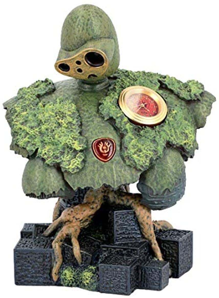 Studio Ghibli Benelic [Hopes of The Robot Soldier] Statue Desk Clock - Castle in The Sky - Official Studio Ghibli Merchandise 6 inches