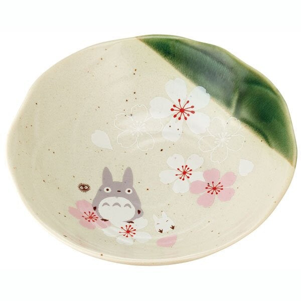 Totoro Traditional Japanese Dish Series - Salad Plate/Bowl (Sakura/ Cherry Blossom) "My Neighbor Totoro"