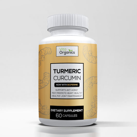 Turmeric Curcumin w/BioPerine (Premium Strength) by Vita Organics