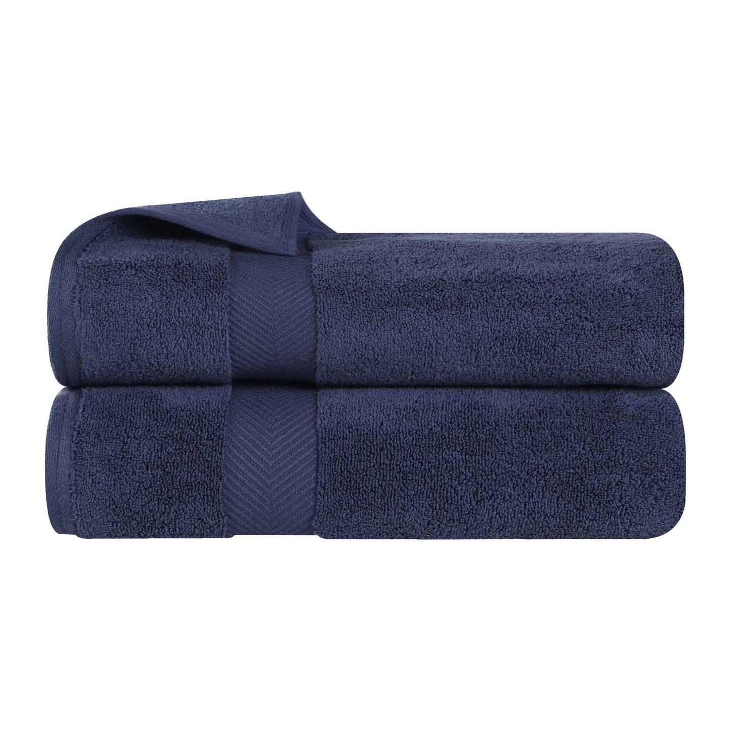 Zero Twist Cotton 2 Piece Bath Towel Set