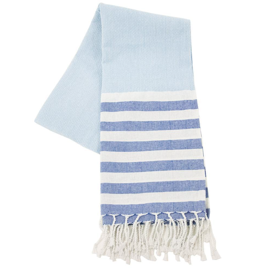 Striped Fringed Beach Towels