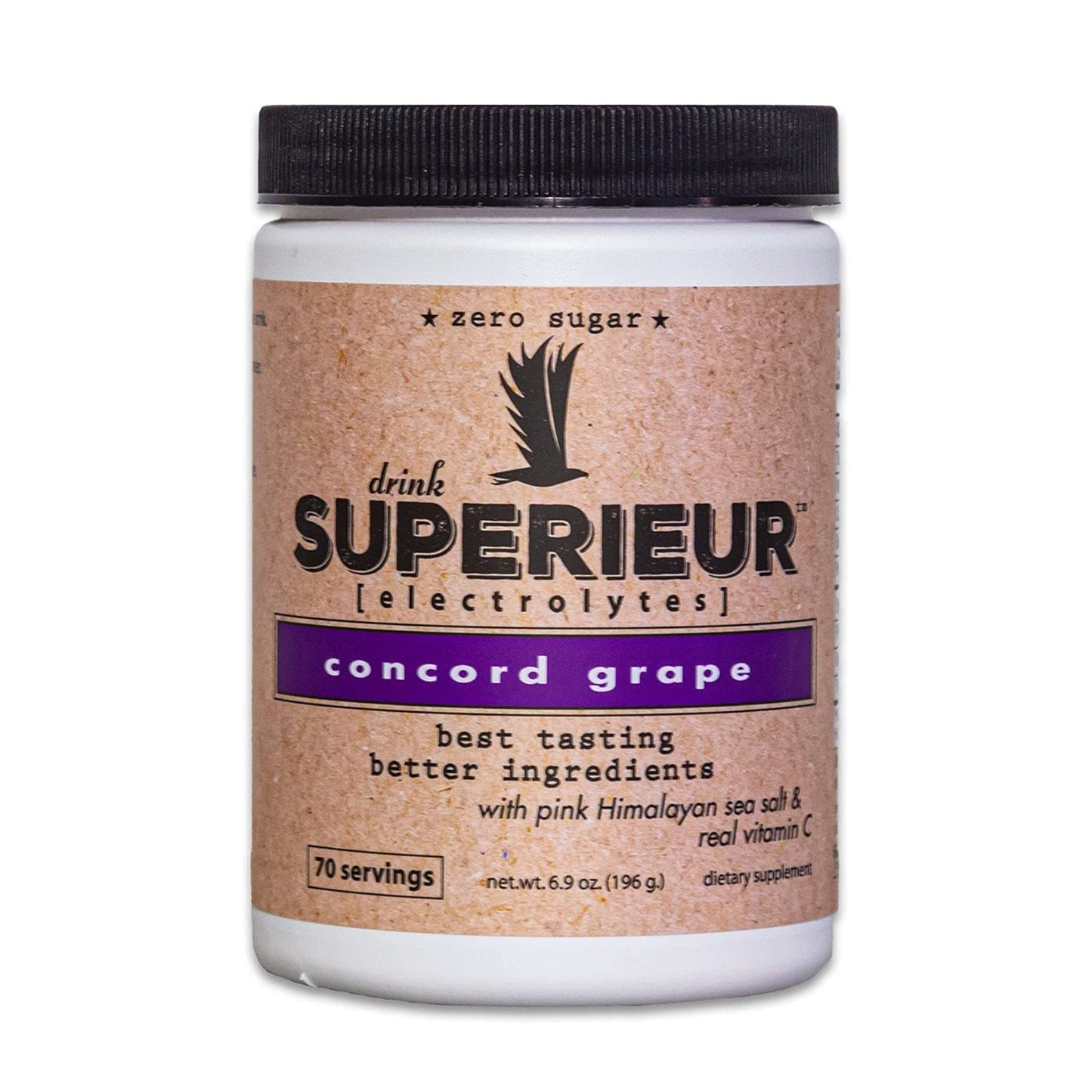 Superieur Electrolytes - Concord Grape 70 Servings