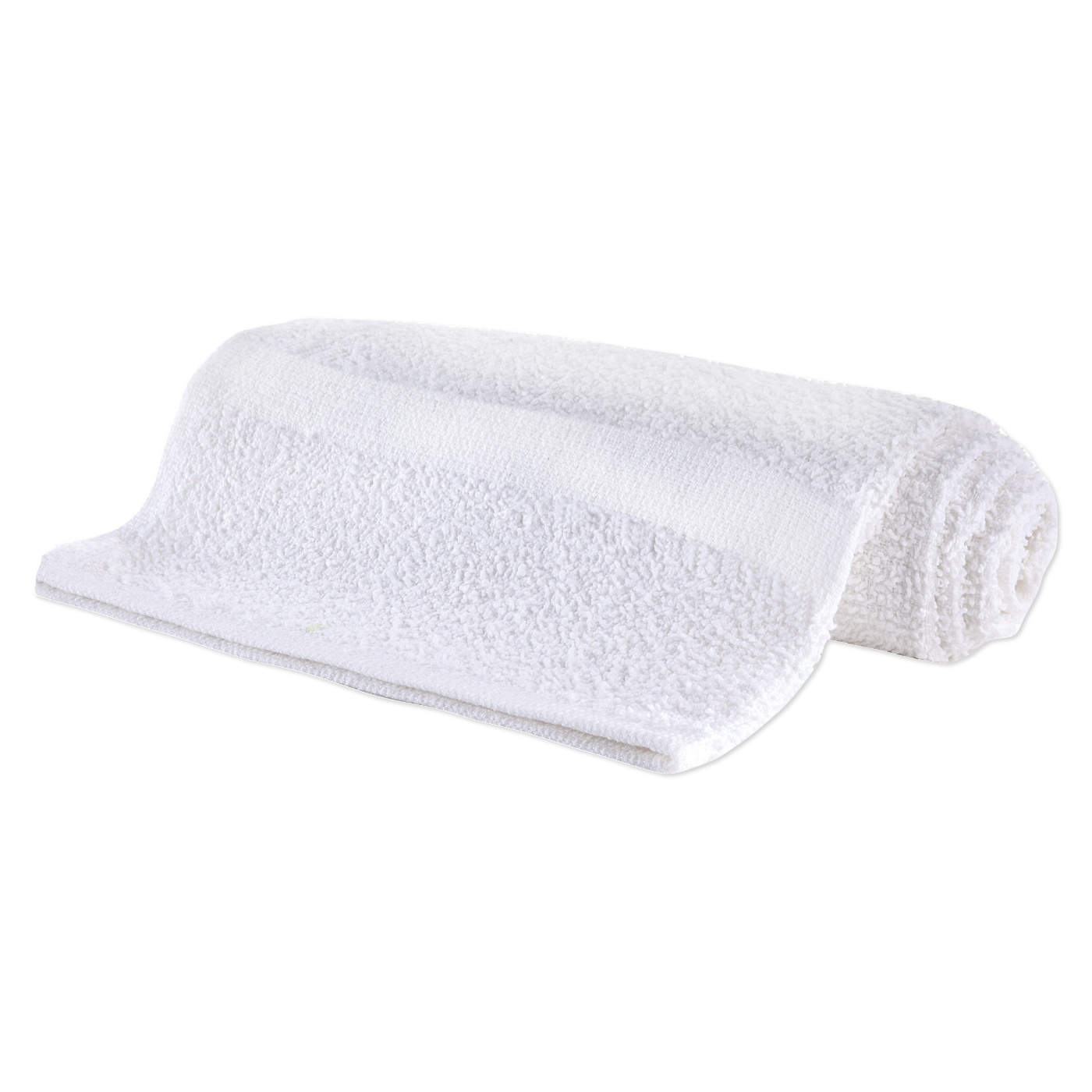 *Cotton Towel, 16" x 27", Basic - White - 12 Pack