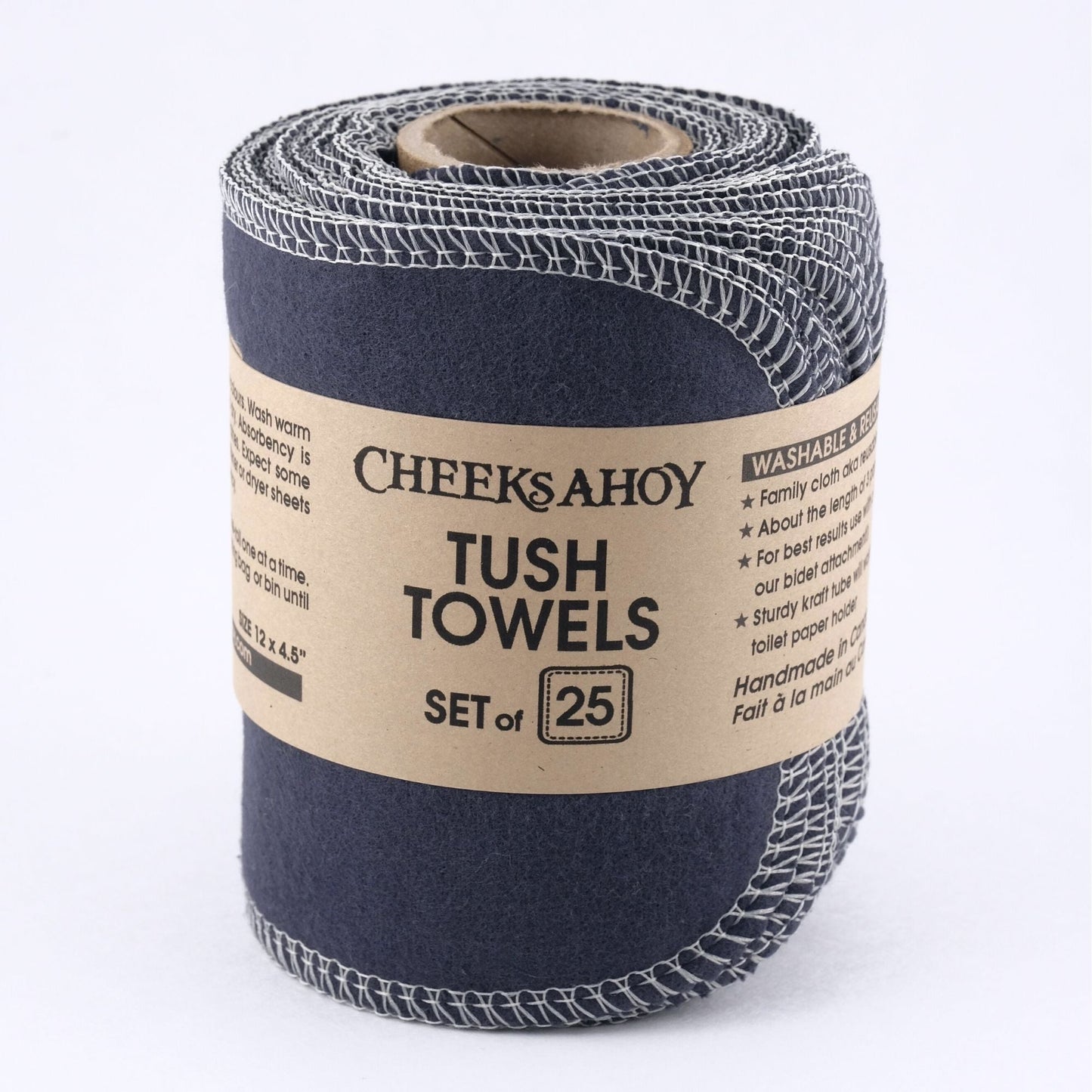 Tush Towels • Reusable Toilet Tissue •