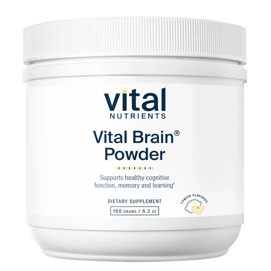 Vital Brain Powder® Natural Lemon Flavor