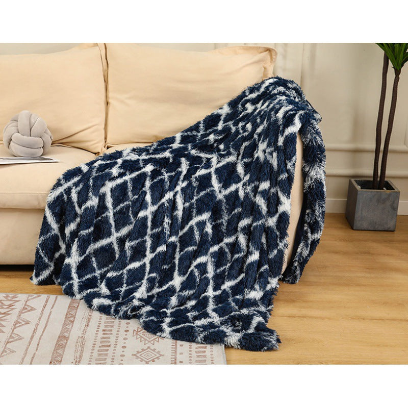 Tie Dyed Winter Double Layer Blanket - Wnkrs