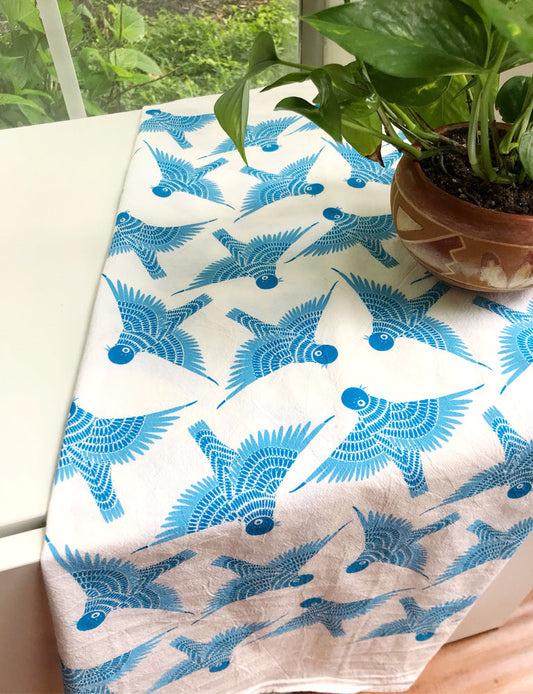 Bluebird Tea Towel