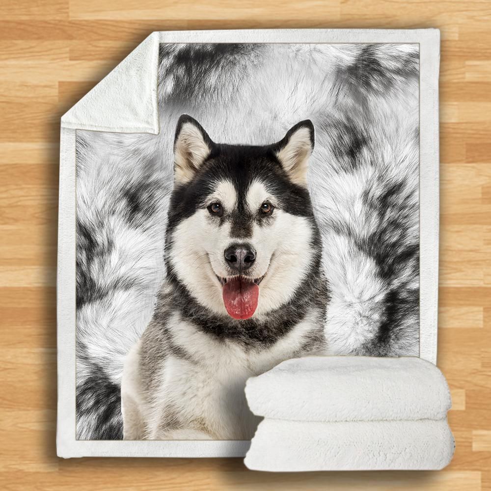3d Double-sided Flannel Blanket Siesta Air Conditioning Blanket - Wnkrs