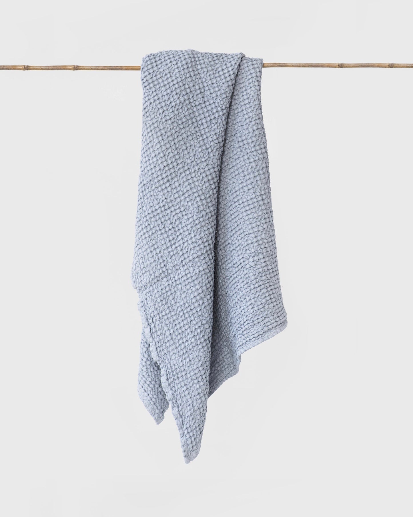 Waffle Bath Towel in Light gray