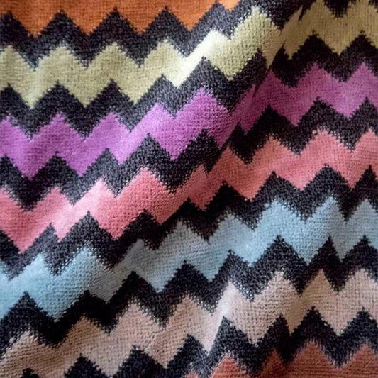 Warner Cotton Chevron Motif Bath Towel, 27" x 45" by Missoni Home Bath Towels & Washcloths Missoni Home 159